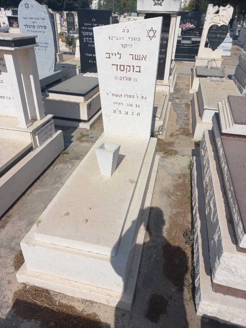 קברו של אשר לייב בוקסר
