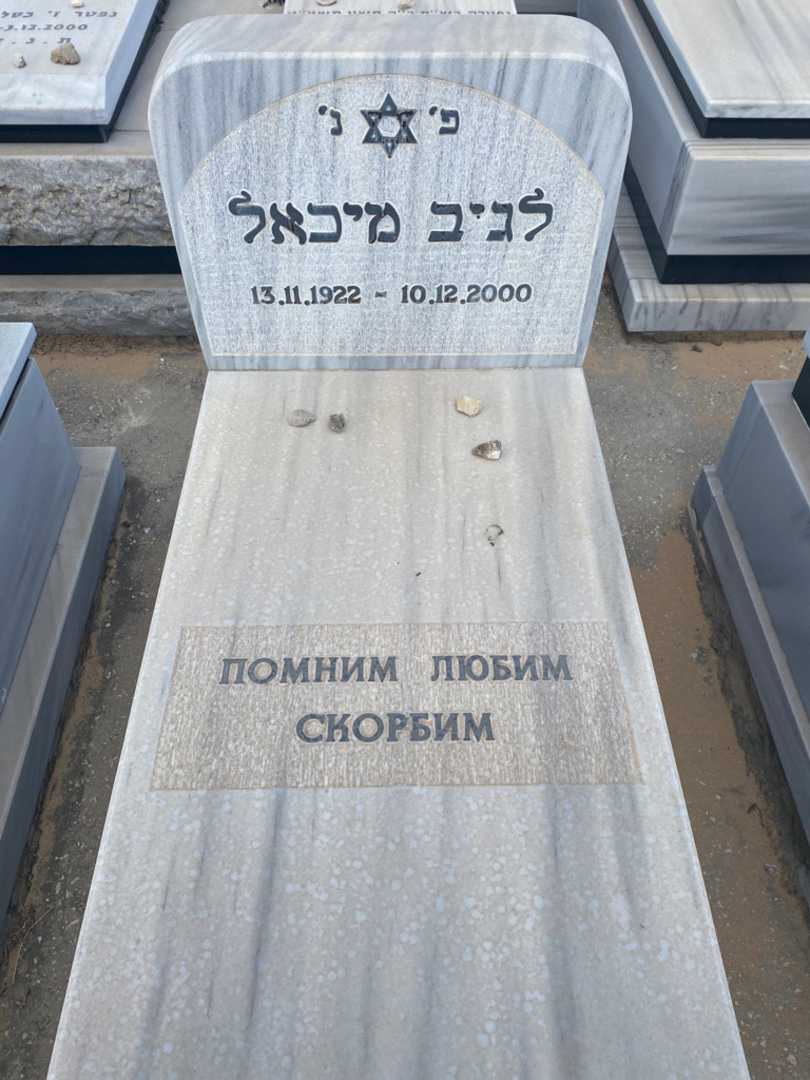 קברו של מיכאל לגוב. תמונה 2