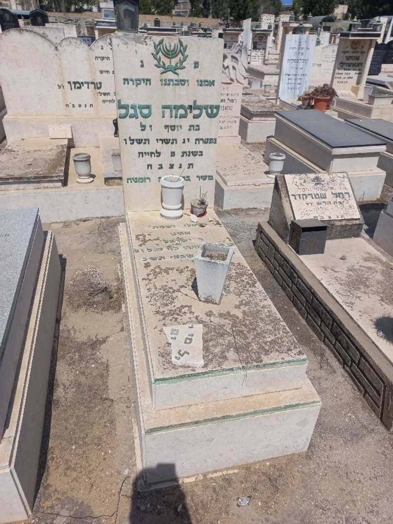 קברו של שלמה סגל