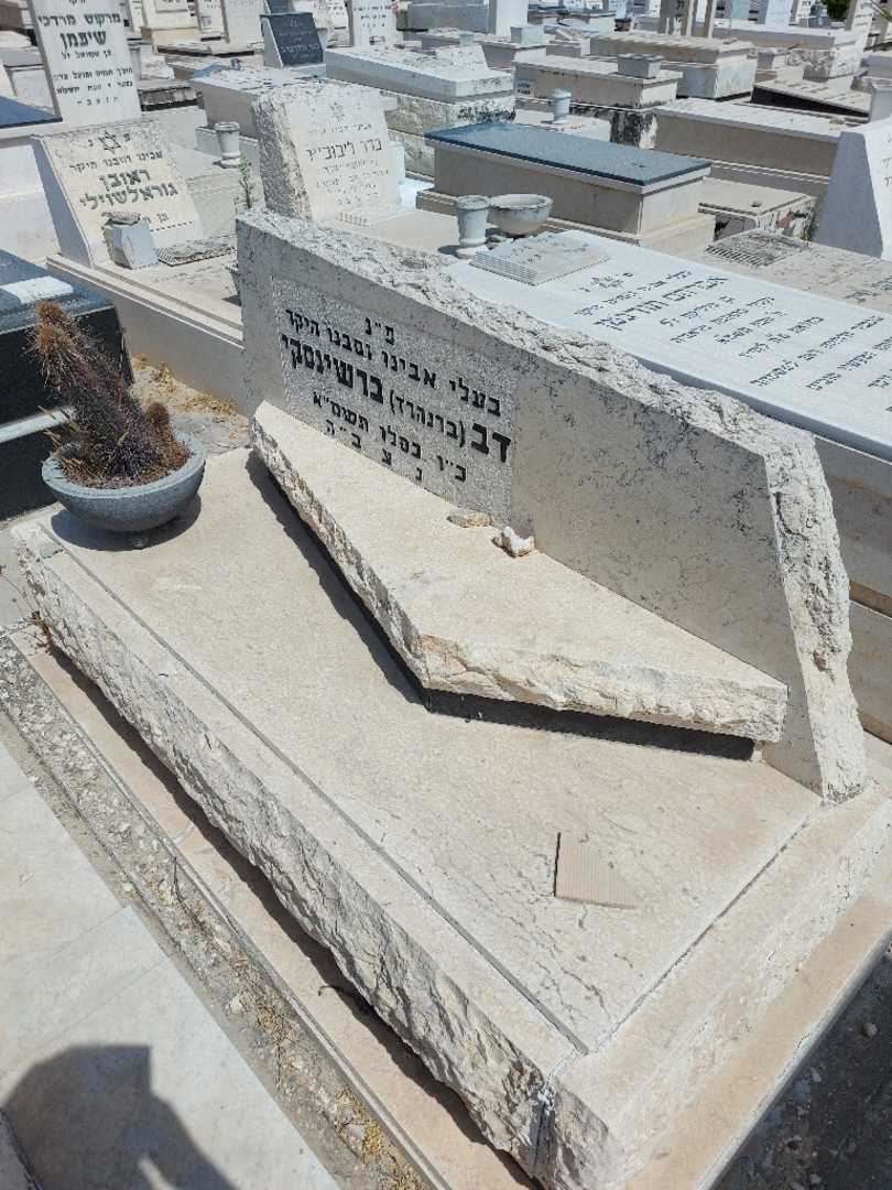 קברו של דב "ברנהרד" ברשינסקי