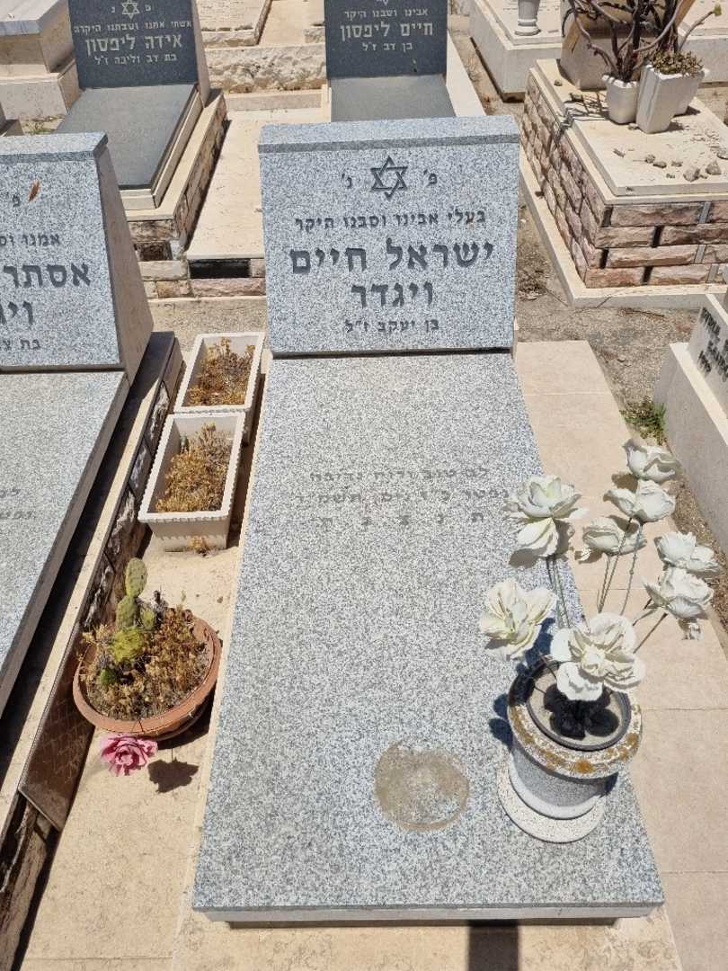 קברו של חיים ישראל ויגדר