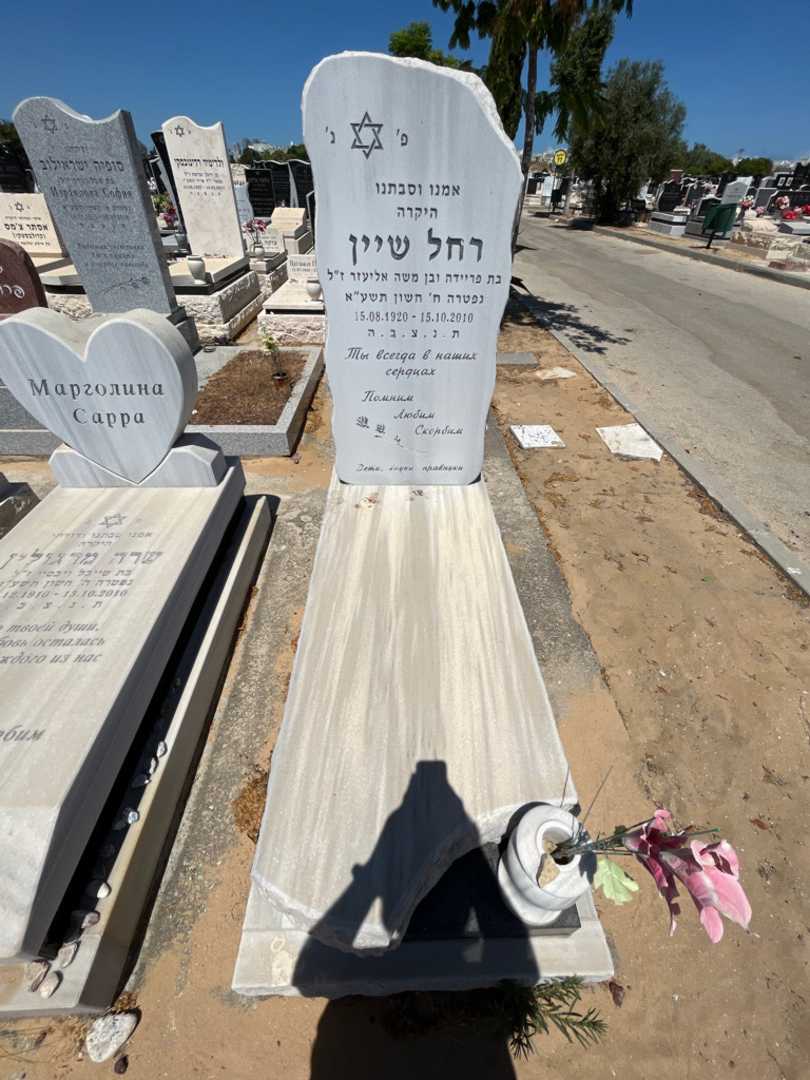 קברו של רחל שיין