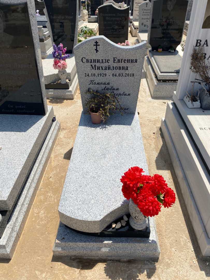 קברו של יבגניה סבנידזה