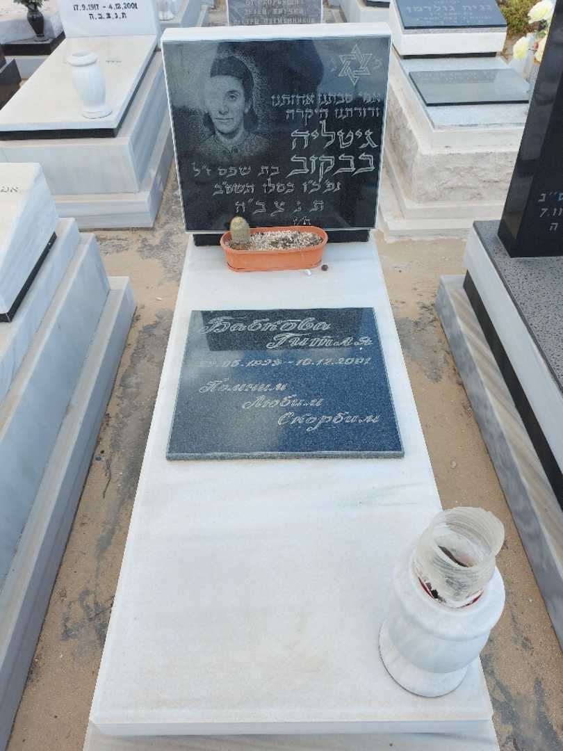 קברו של גיטליה בבקוב