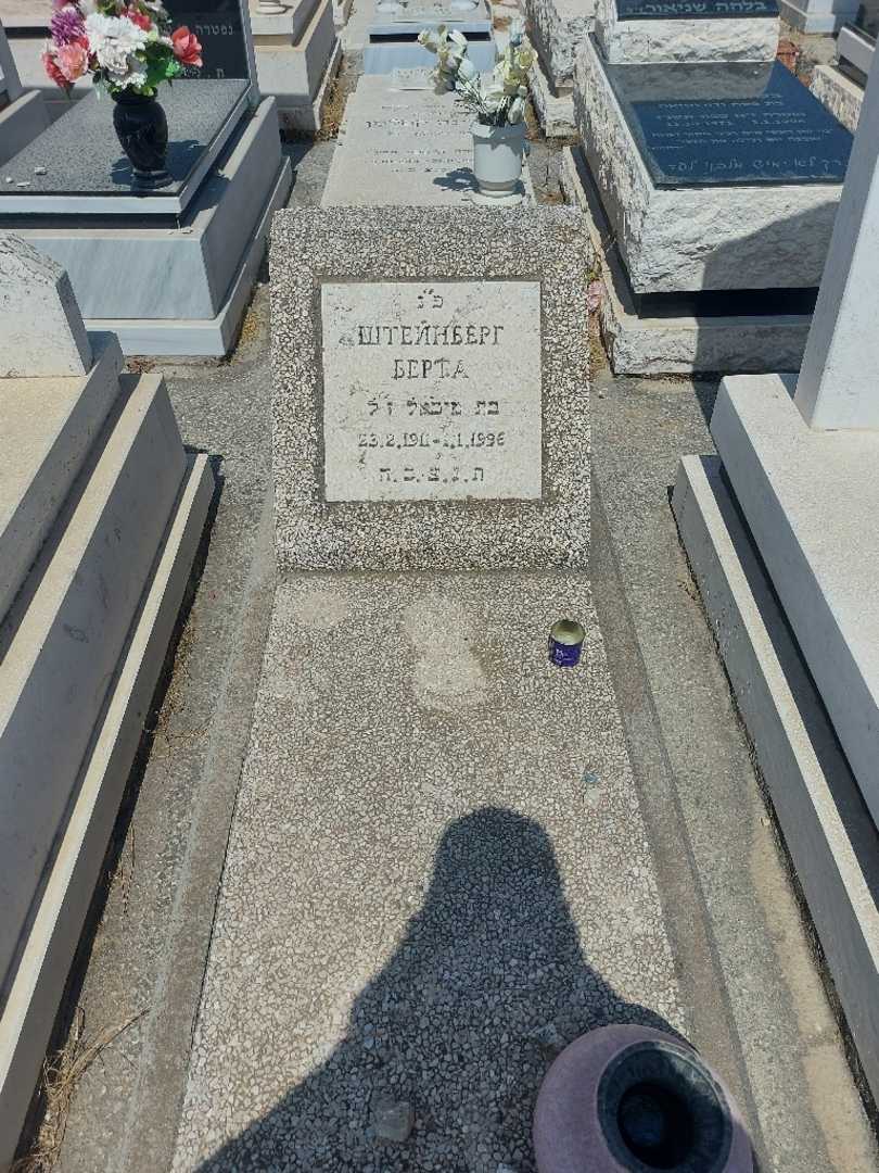 קברו של ברטה שטיינברג