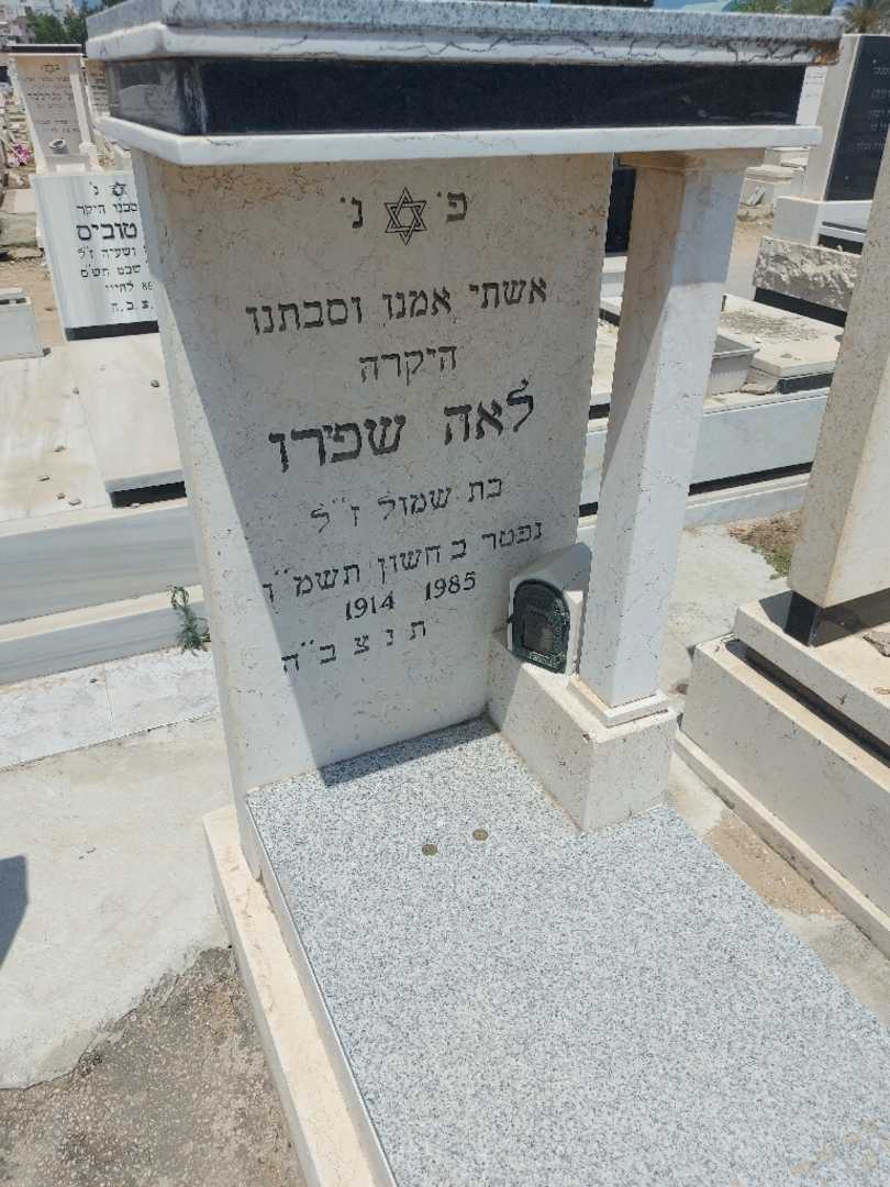 קברו של לאה שפירו. תמונה 2