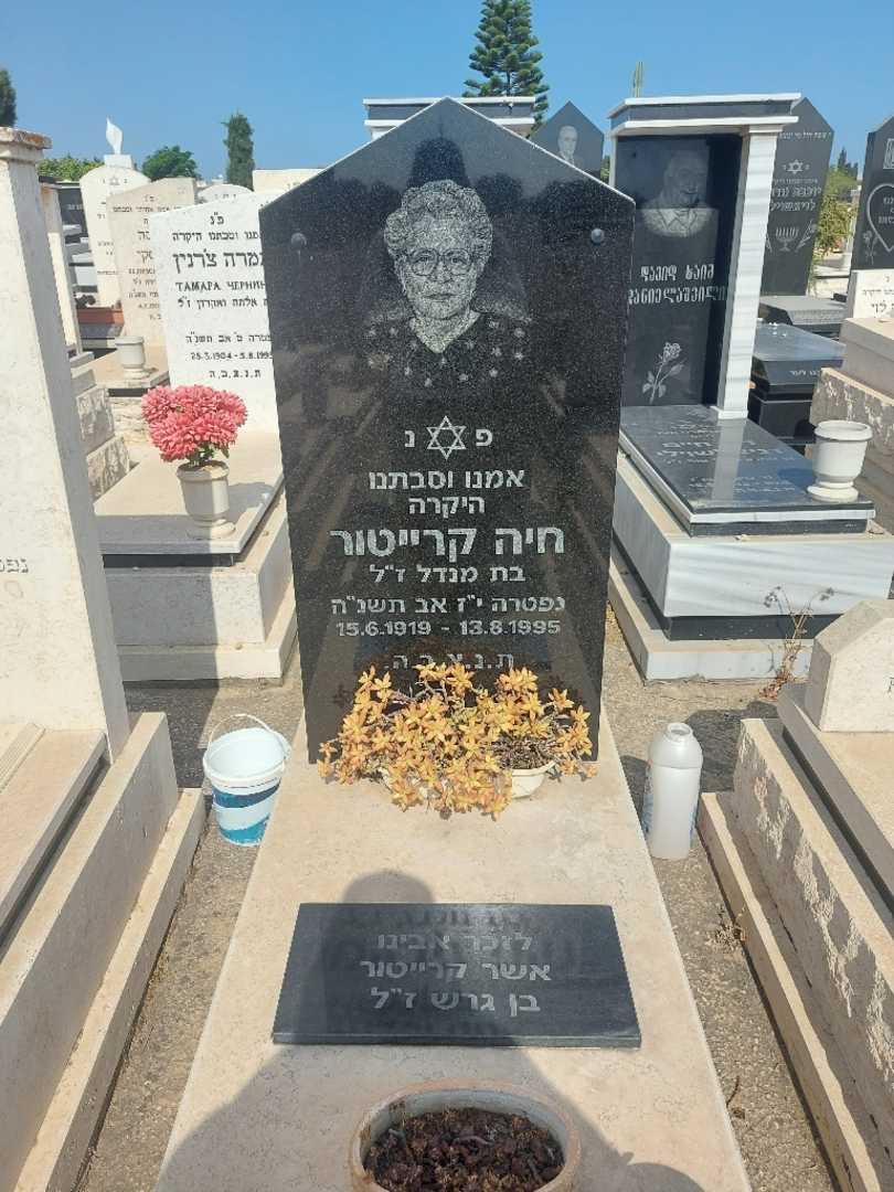 קברו של חיה קרייטור