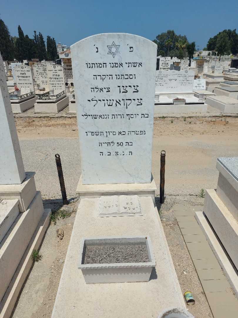 קברו של ציצו "ציאלה" ציקואשוילי