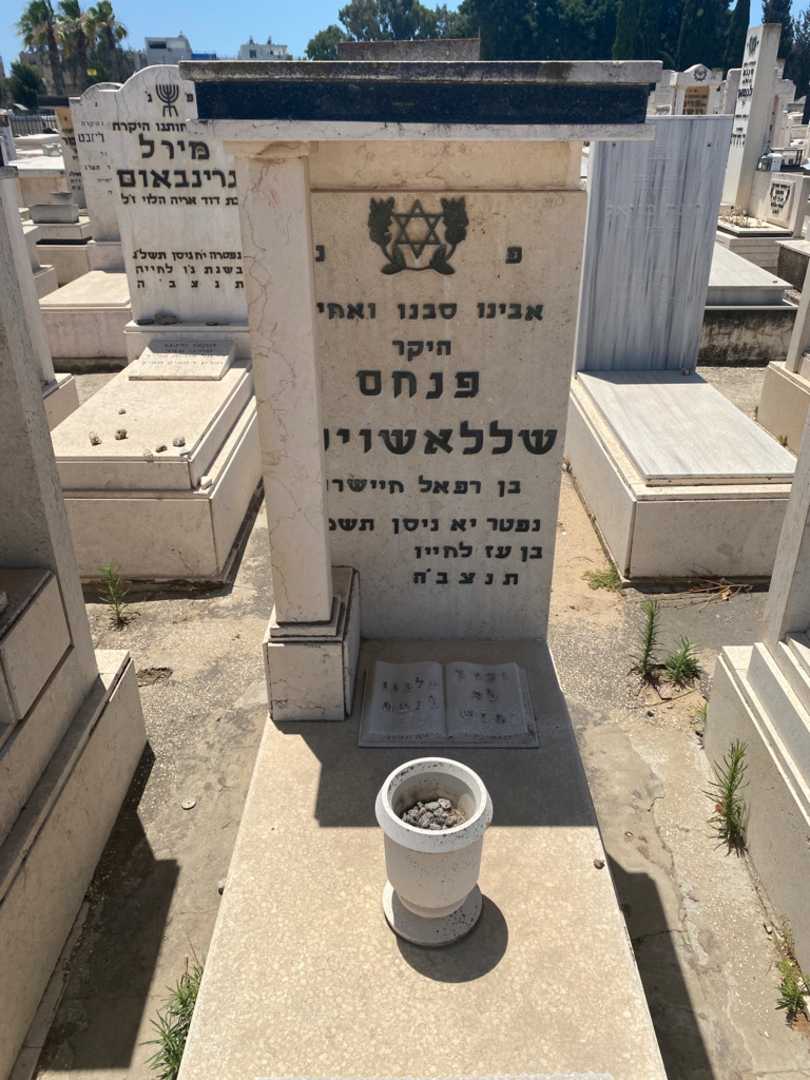 קברו של פנחס שללאשוילי. תמונה 1