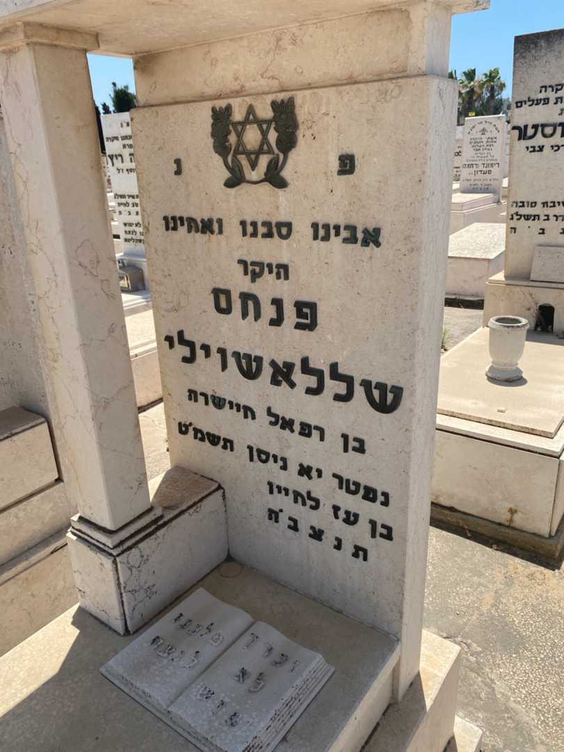 קברו של פנחס שללאשוילי. תמונה 2