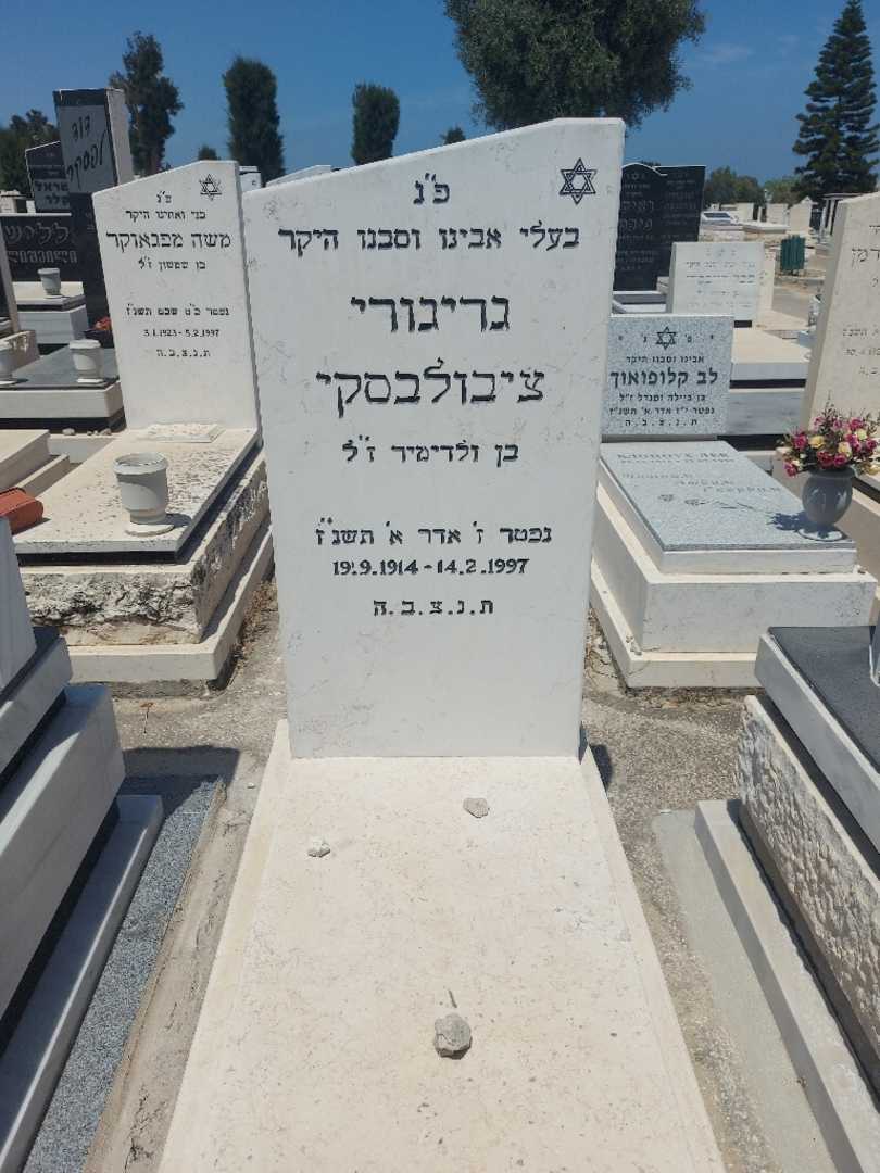 קברו של גריגורי ציבולבסקי