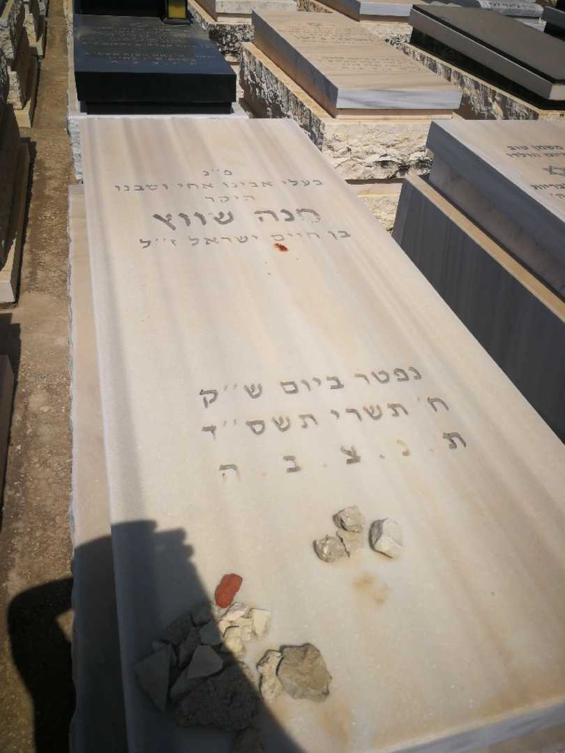 קברו של חנה שווץ