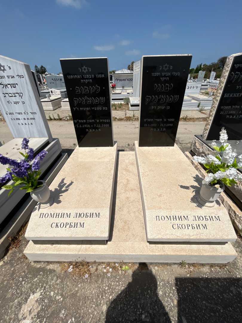 קברו של ליובוב שפוצ'ניק. תמונה 1