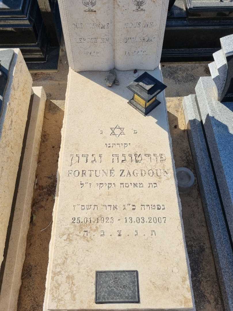 קברו של פורטונה זגדון. תמונה 2