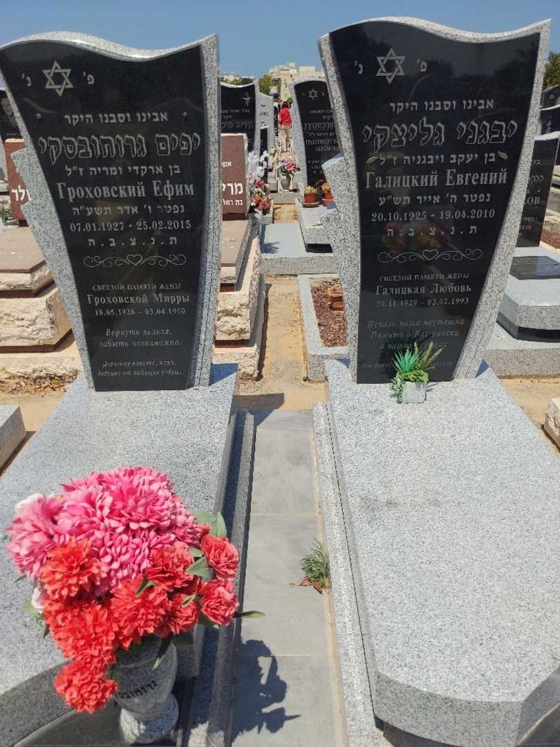 קברו של יפים גורחובסקי. תמונה 1