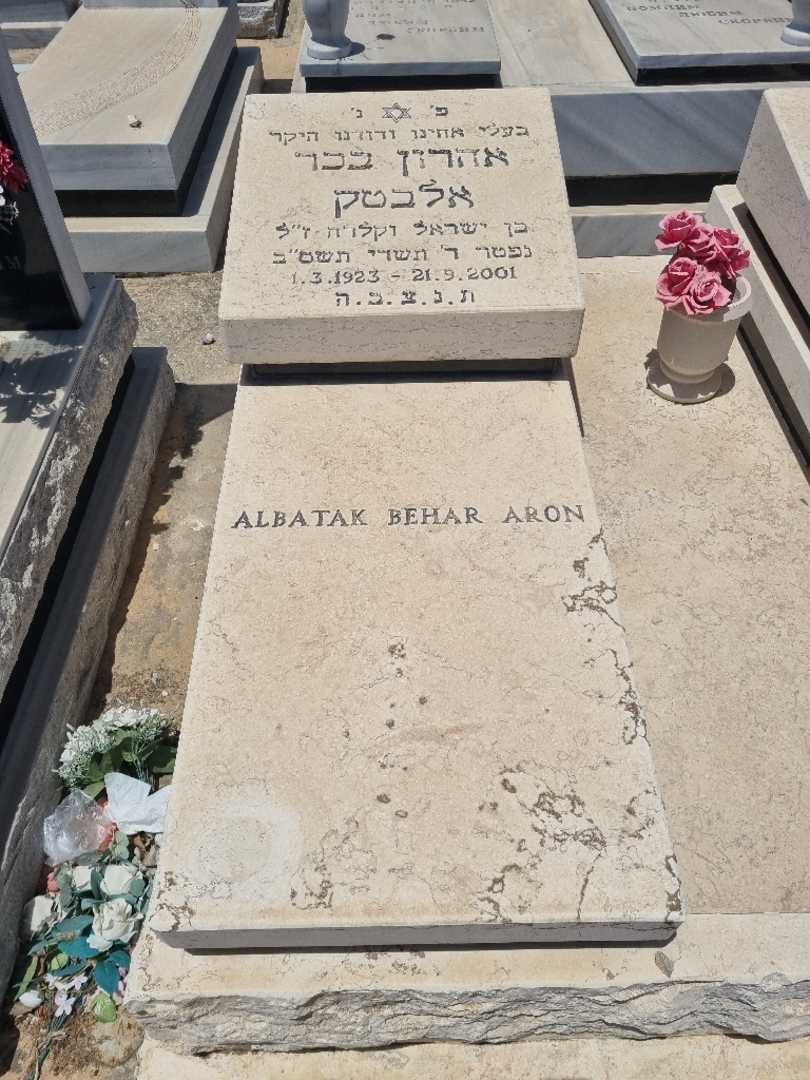 קברו של אהרון אלבטק
