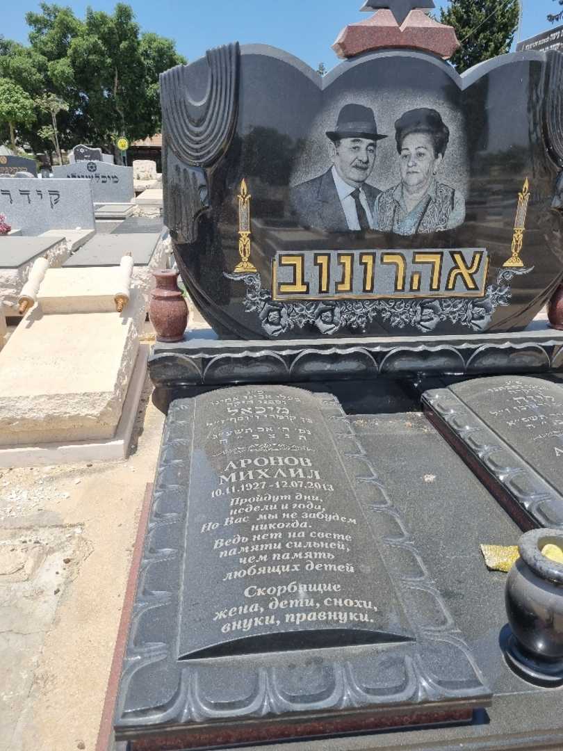קברו של מיכאל אהרונוב. תמונה 1