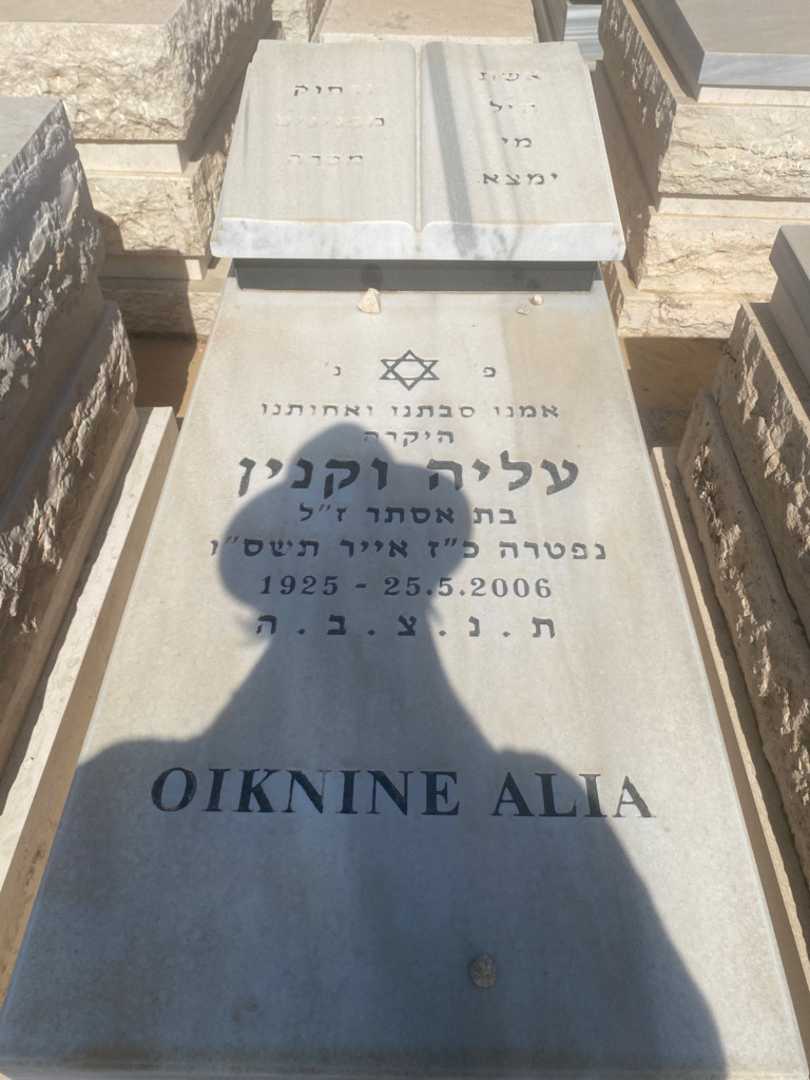 קברו של עליה וקנין