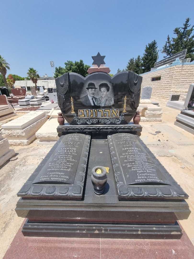 קברו של מיכאל אהרונוב. תמונה 2
