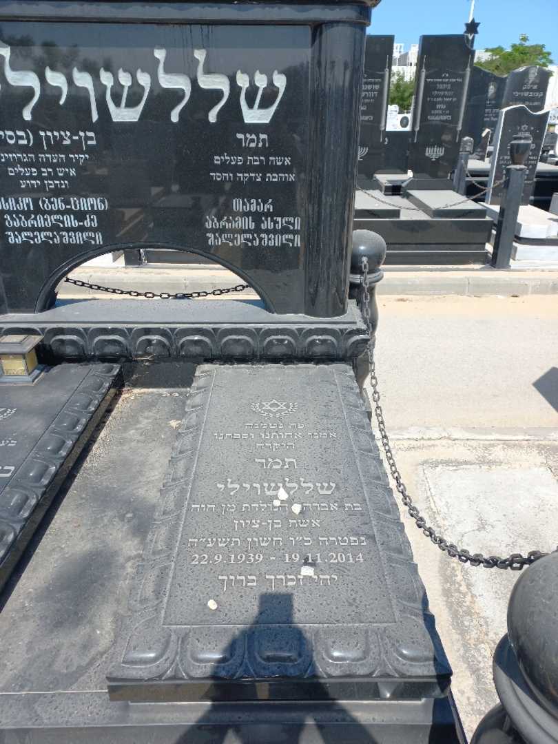 קברו של תמר שללשוילי