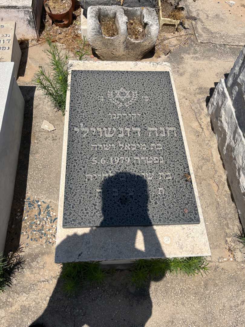 קברו של חנה רזנשוילי