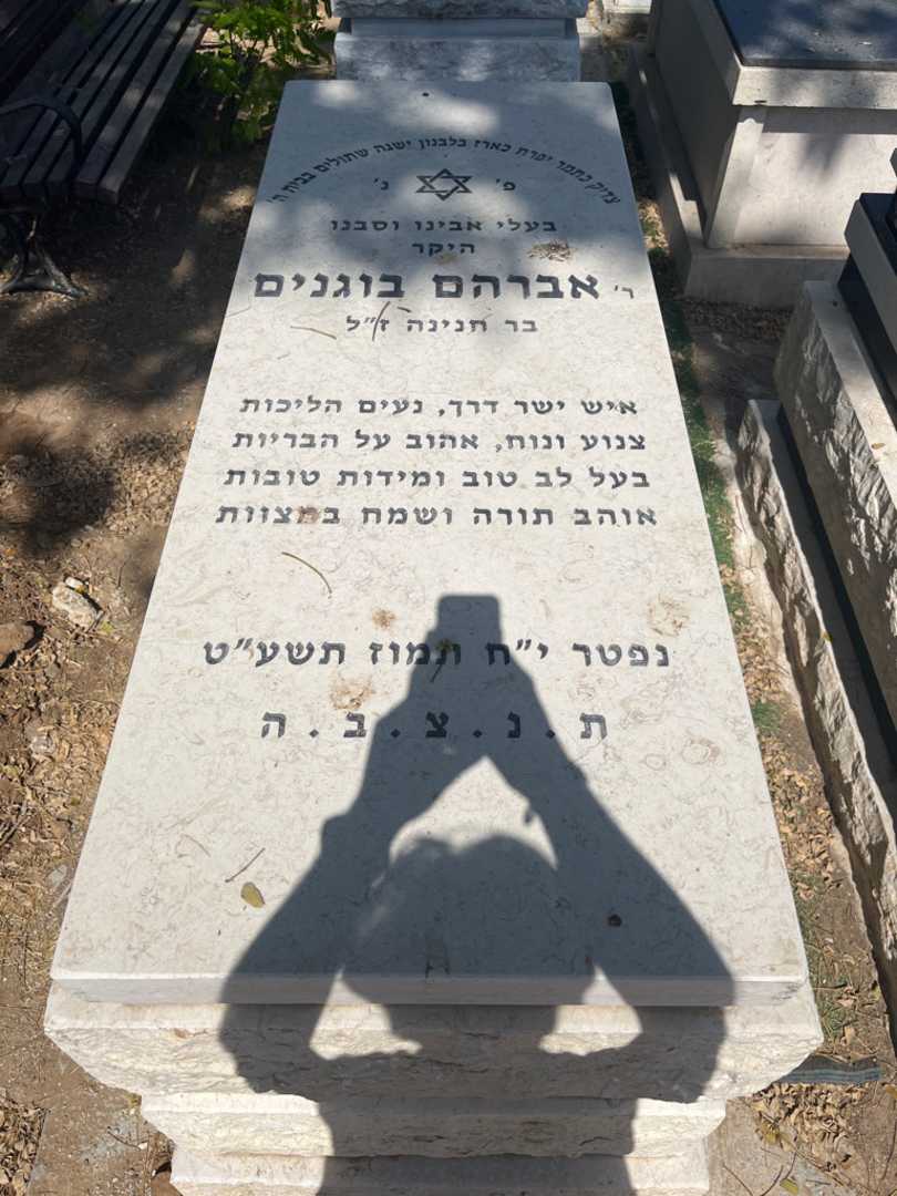 קברו של אברהם בוגנים