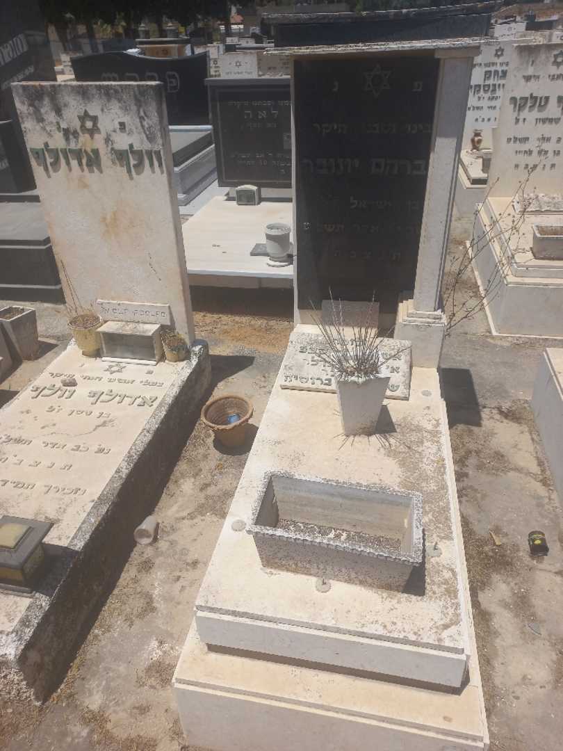 קברו של אברהם יונובר