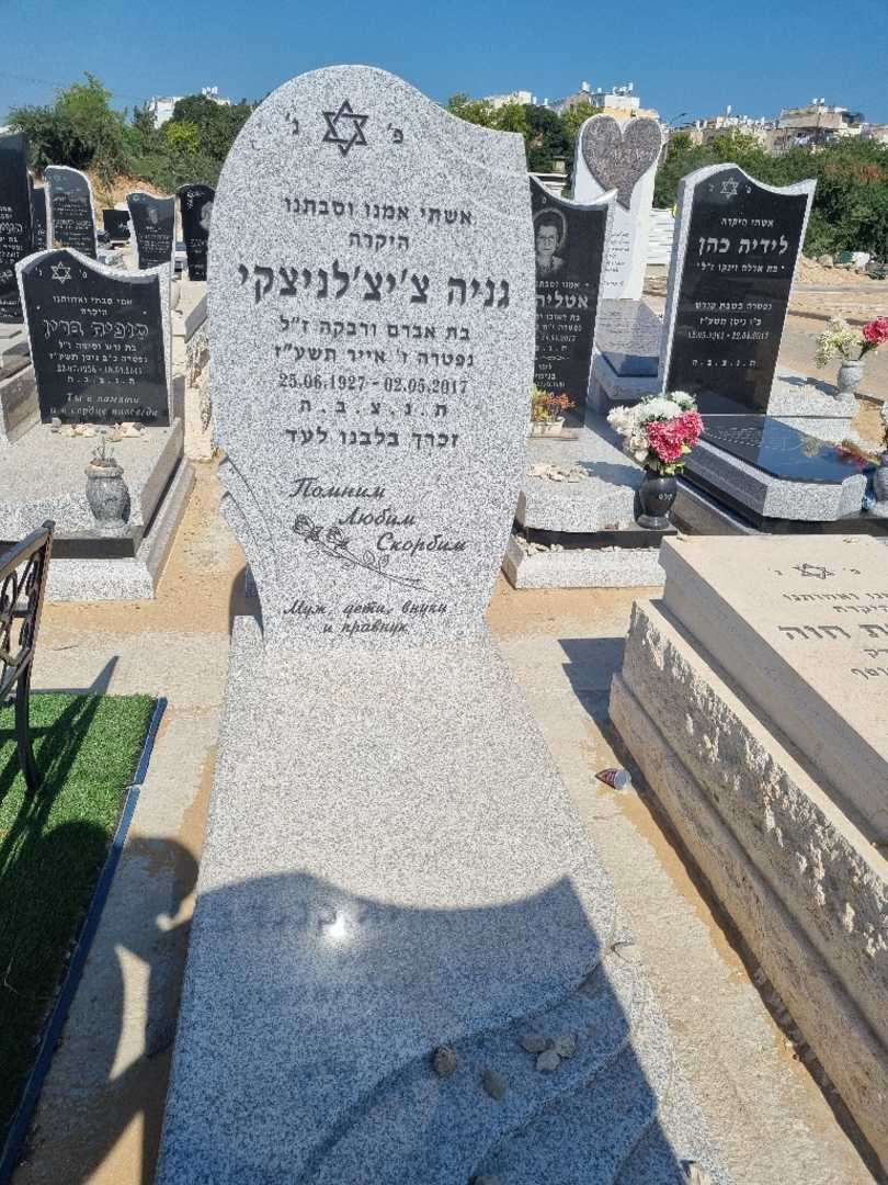קברו של גניה צ'צ'לניטסקי