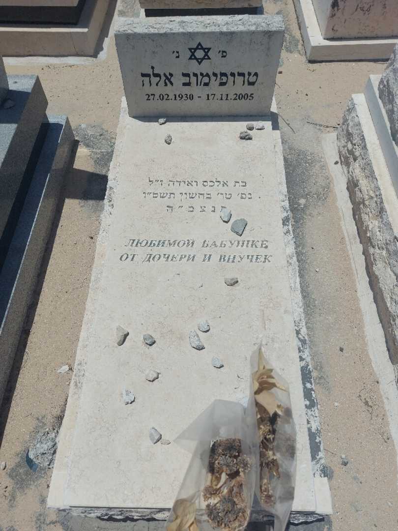קברו של אלה טרופימוב