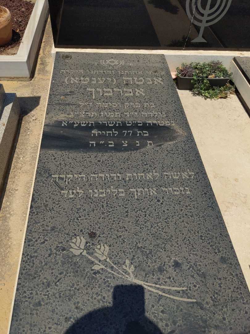 קברו של אנטה "יענטא" אברבוך. תמונה 2
