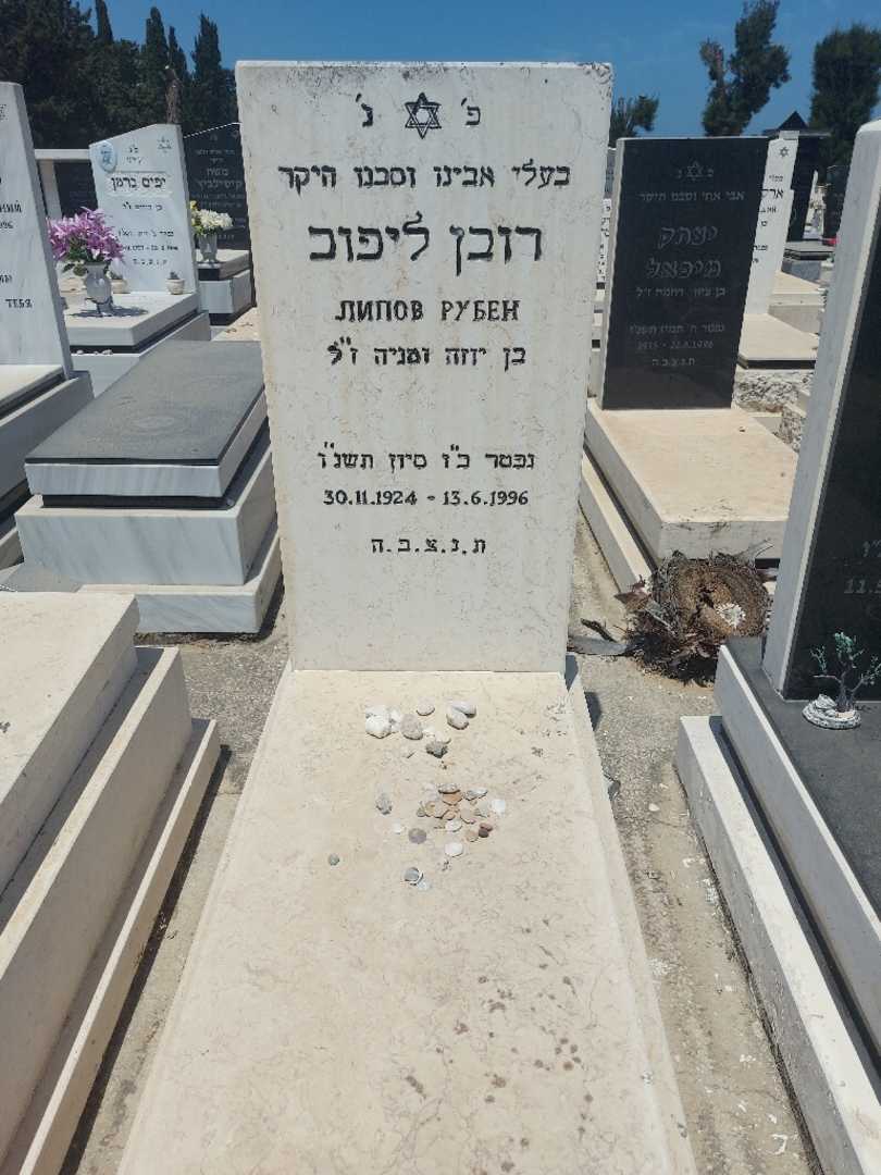 קברו של רובן ליפוב