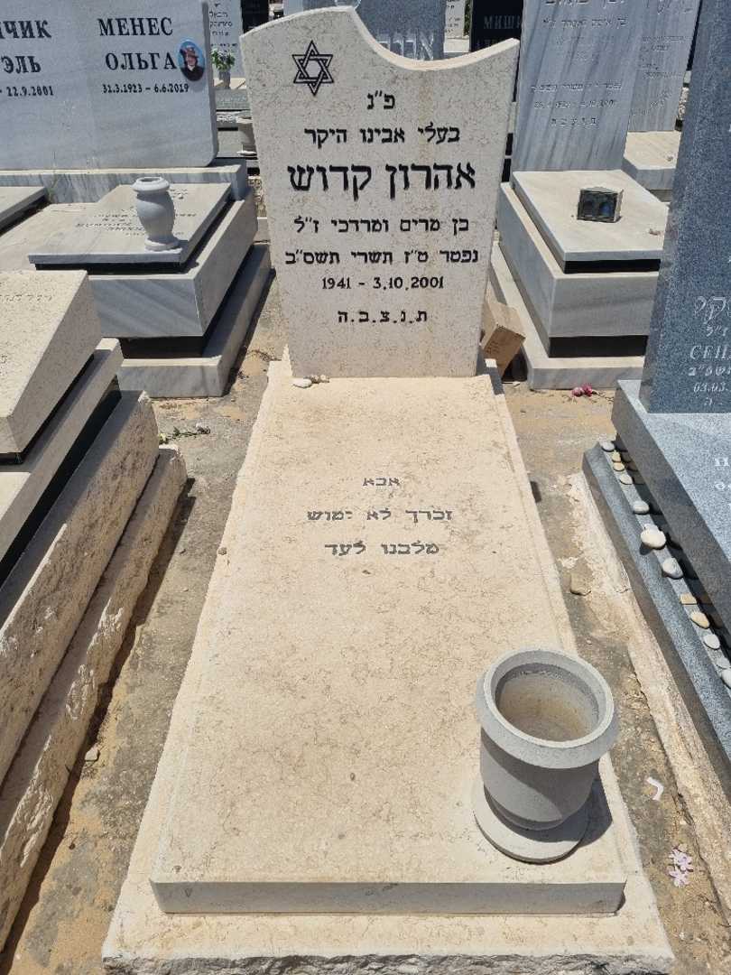 קברו של אהרון קדוש