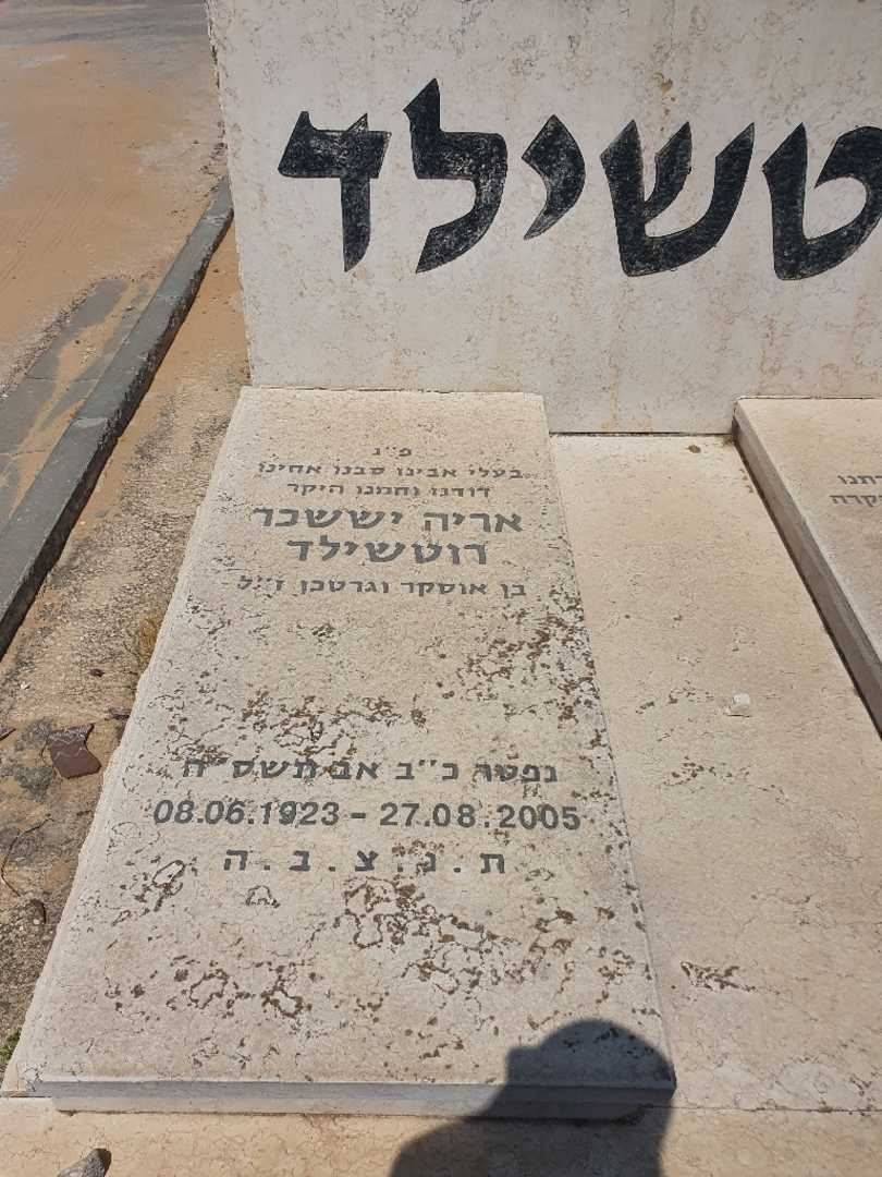 קברו של אריה יששכר רוטשילד. תמונה 2