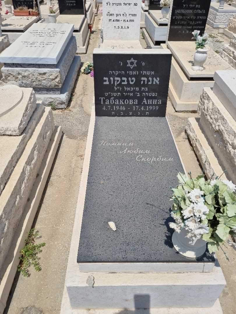 קברו של אנה טבקוב