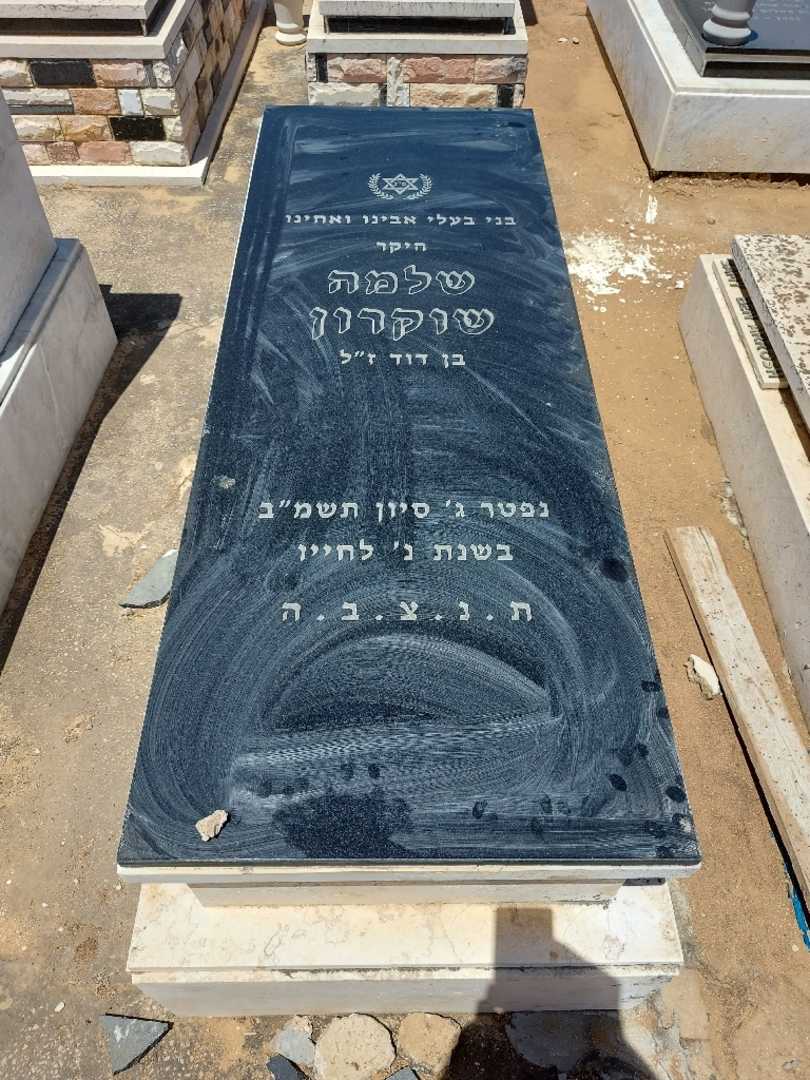 קברו של שלמה שוקרון