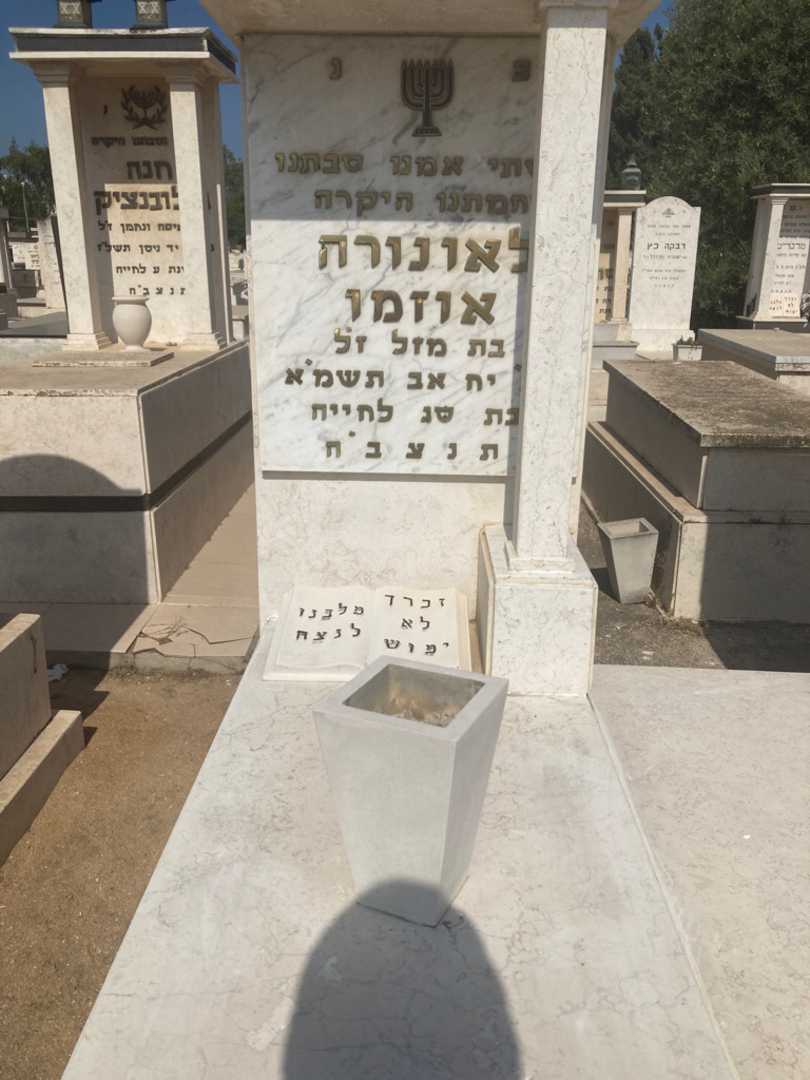 קברו של לאונורה אוזמו. תמונה 2