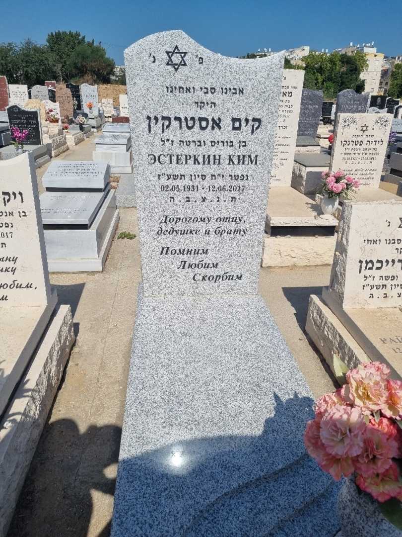 קברו של קים אסטרקין