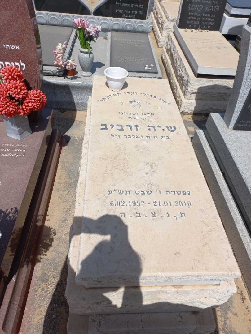 קברו של שרה אניק זרביב