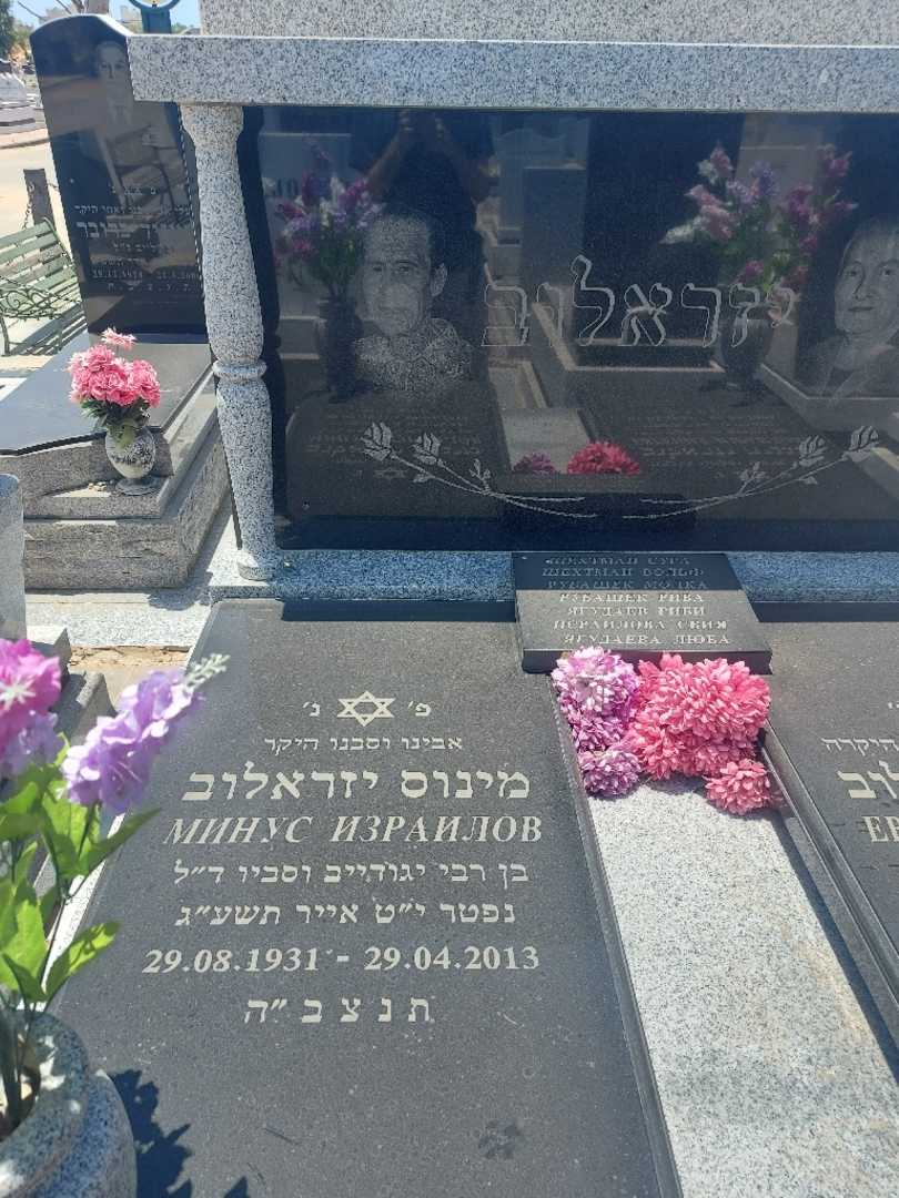 קברו של מינוס ישריאלוב. תמונה 2