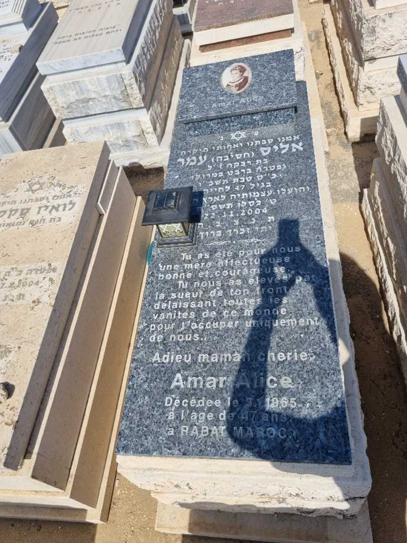 קברו של אליס עמר