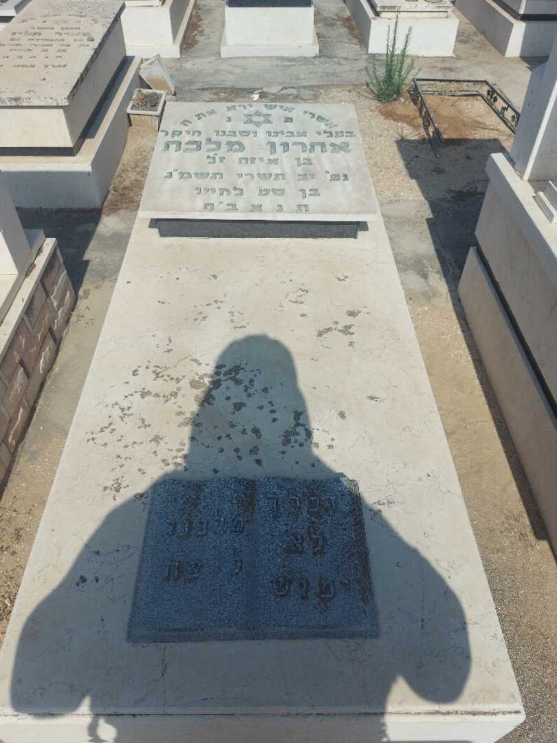 קברו של אהרון מלכה