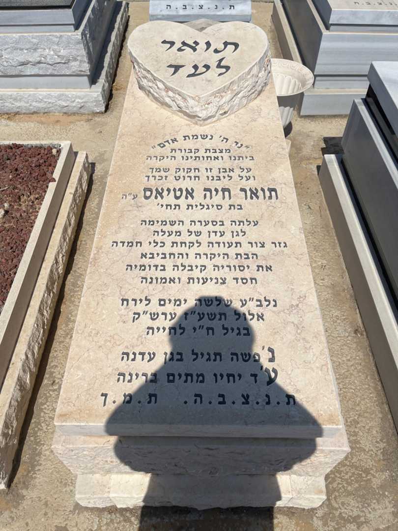 קברו של תואר חיה אטיאס