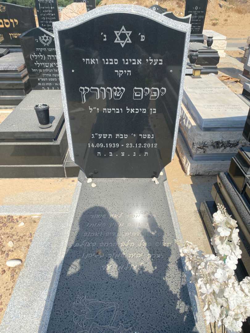 קברו של יפים שוורץ. תמונה 2