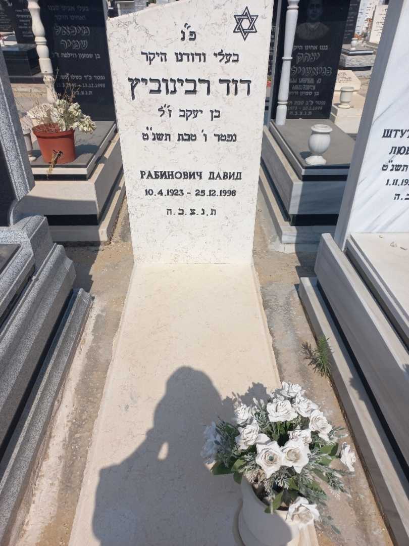 קברו של דוד רבינוביץ