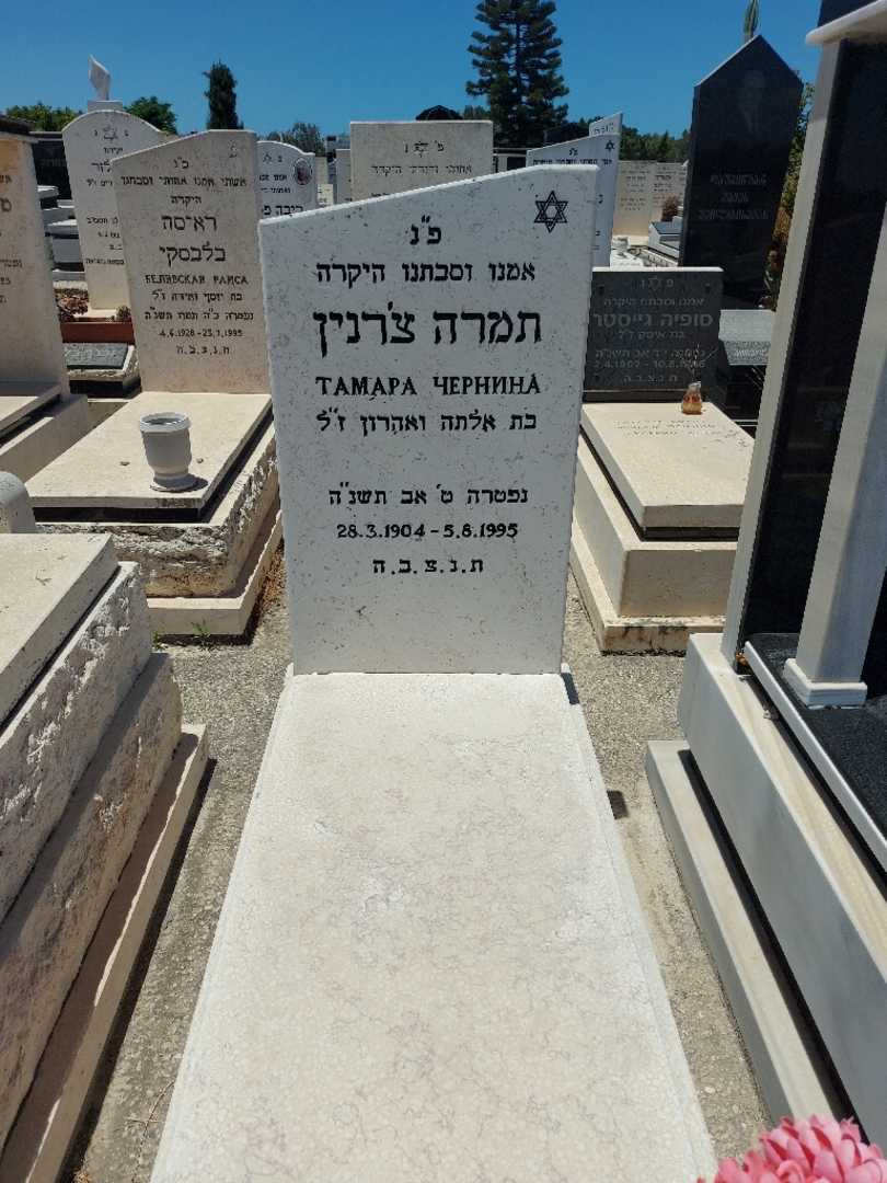 קברו של תמרה צ'רנין