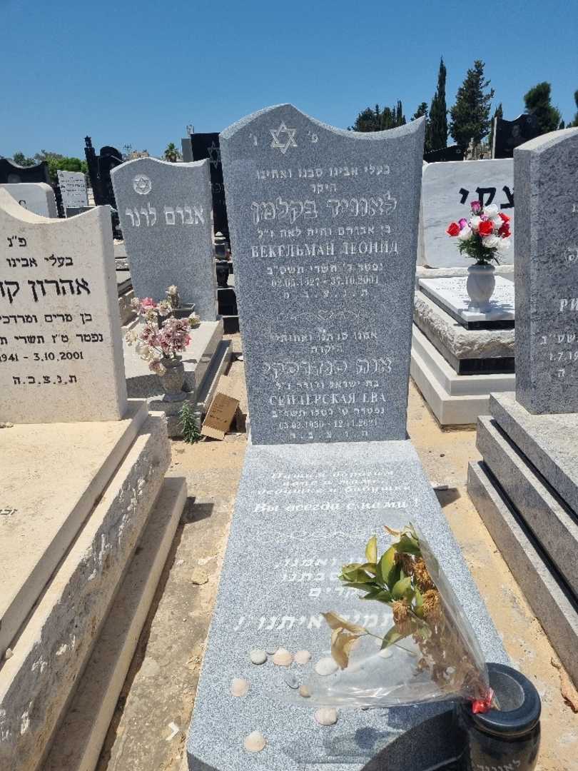 קברו של לאוניד בקלמן