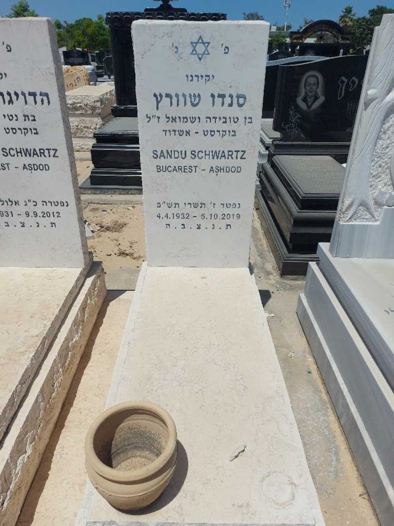 קברו של סנדו שוורץ