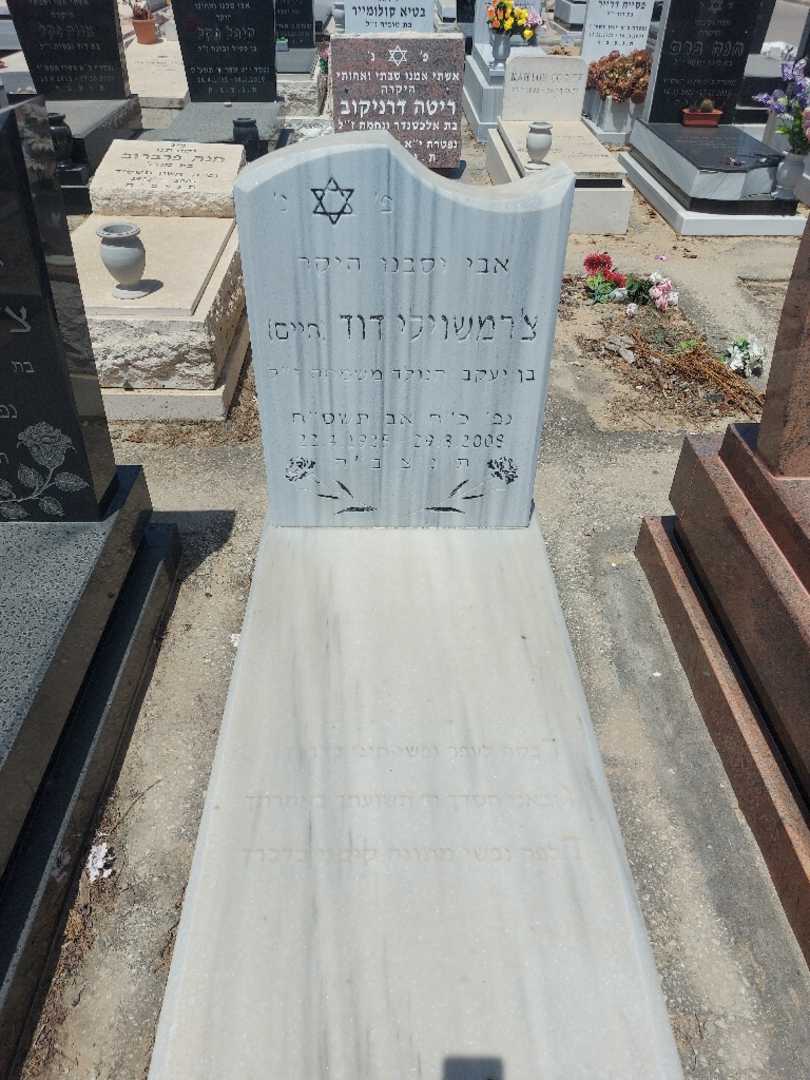 קברו של דוד "חיים" צ'רמשוילי