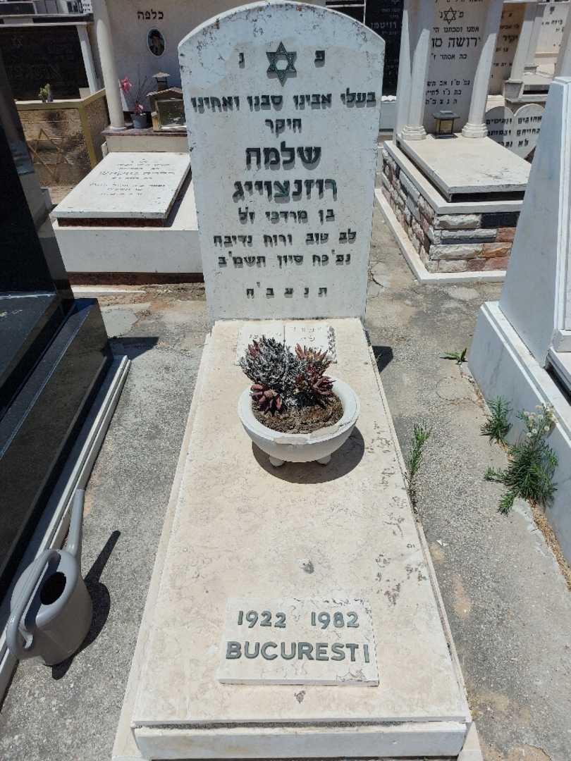 קברו של שלמה רוזנצוויג