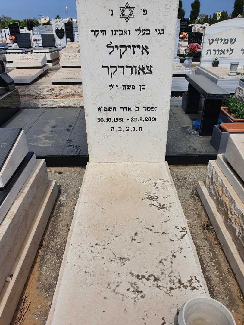 קברו של איזיקיל צאורדקר